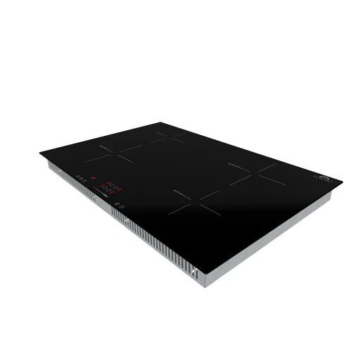 FORNO - Parco 30-Inch Induction Cooktop, 4 Zones, 7,200W Total Power, Touch Control, 9 Power Levels, Booster Function