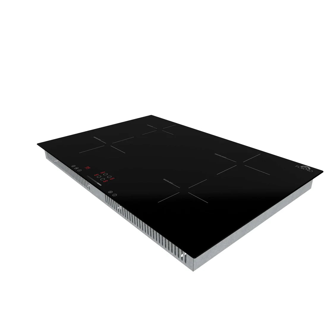 FORNO - Parco 30-Inch Induction Cooktop, 4 Zones, 7,200W Total Power, Touch Control, 9 Power Levels, Booster Function