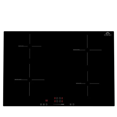 FORNO - Parco 30-Inch Induction Cooktop, 4 Zones, 7,200W Total Power, Touch Control, 9 Power Levels, Booster Function