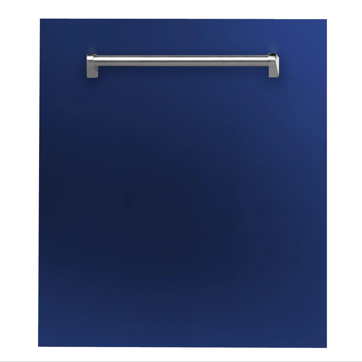 ZLINE 24 in. Blue Gloss Top Control Dishwasher with Stainless Steel Tub and Traditional Style Handle, 52dBa