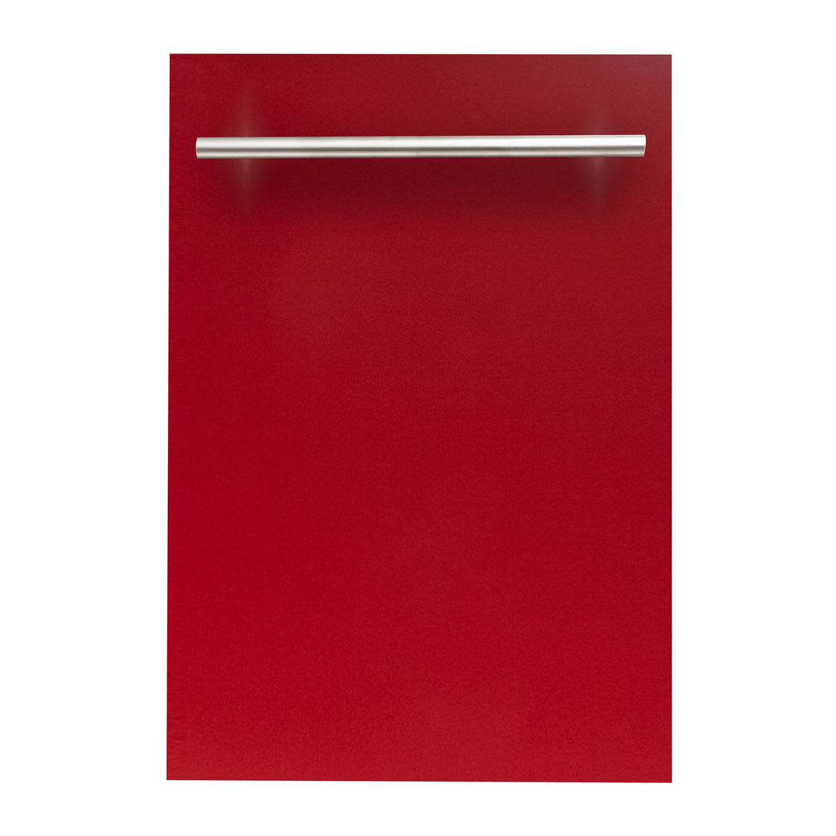 ZLINE 18 in. Compact Red Gloss Top Control Dishwasher with Stainless Steel Tub and Modern Style Handle, 52dBa