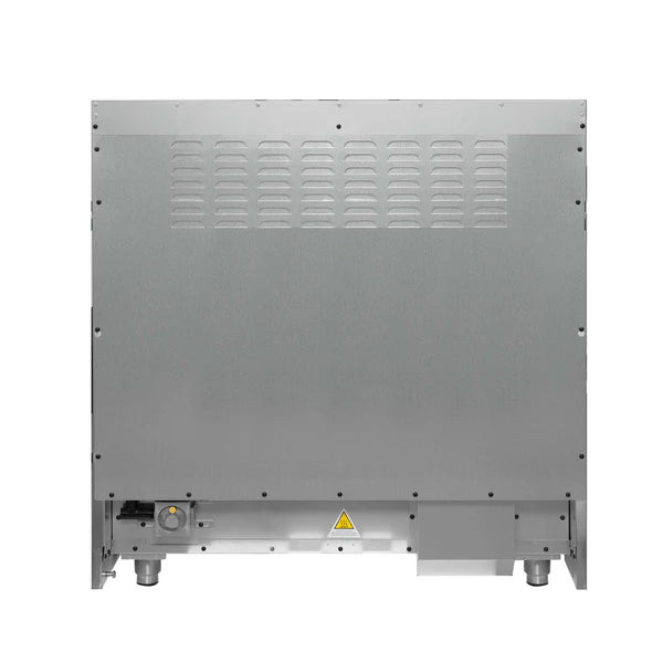 FORNO - Galiano 36-inch Freestanding French Door Dual Fuel Range White