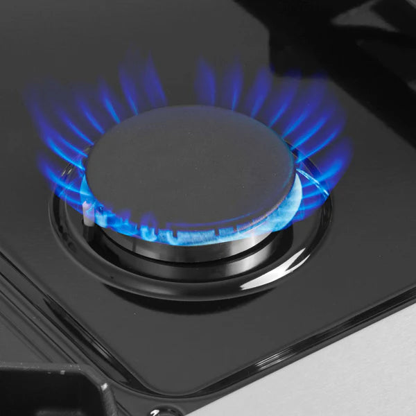 FORNO - Galiano 36-inch Freestanding French Door Dual Fuel Range White