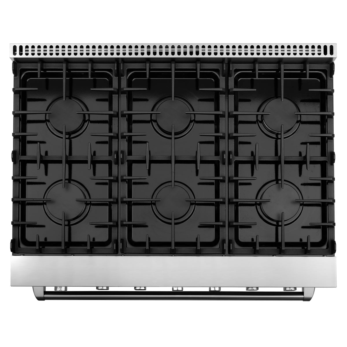 Cosmo 36 in. 6.0 cu. ft. Commercial Gas Range with Convection Oven in Stainless Steel with Storage Drawer