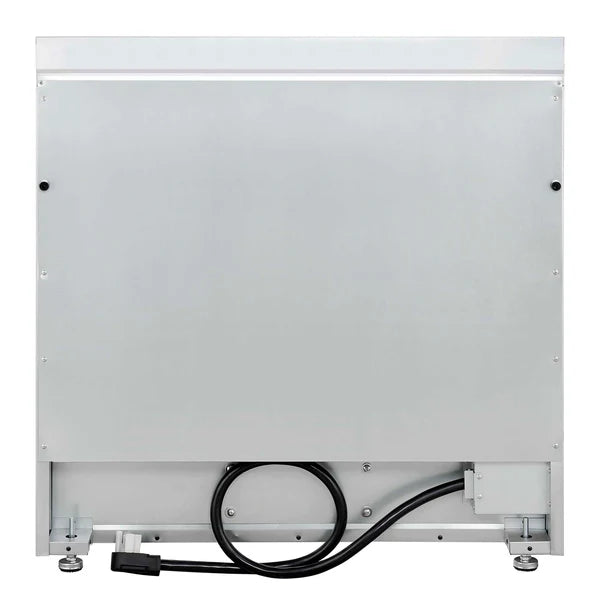 FORNO - Paolo 36 Inch Freestanding Electric Range, Stainless Steel, 5.44 cu.ft, True Convection Oven, Energy Efficient