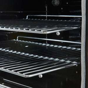 FORNO - Paolo 30-Inch Freestanding Electric Range, Stainless Steel, 4.38 cu.ft, True Convection Oven, Energy Efficient