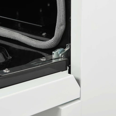 FORNO - Paolo 30-Inch Freestanding Electric Range, White, 4.38 cu.ft, True Convection Oven, Energy Efficient