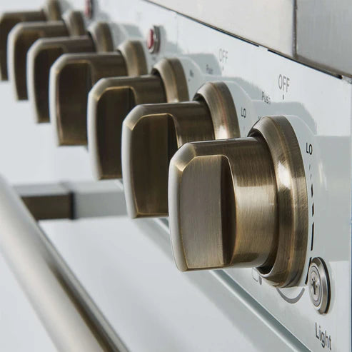 FORNO - Paolo 30-Inch Freestanding Electric Range, White, 4.38 cu.ft, True Convection Oven, Energy Efficient