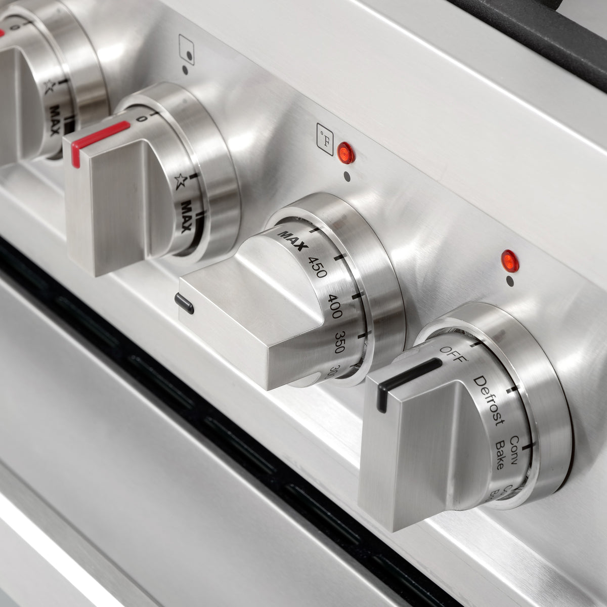 Cosmo Commercial-Style 36 in. 3.8 cu. ft. Single Oven Dual Fuel Range with 8 Function Convection Oven in Stainless Steel