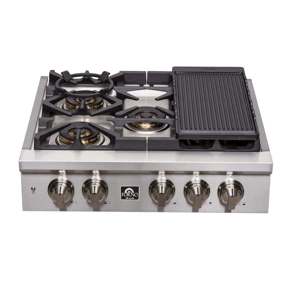 FORNO - Spezia Alta Qualita 30″Pro-Style Gas Rangetop