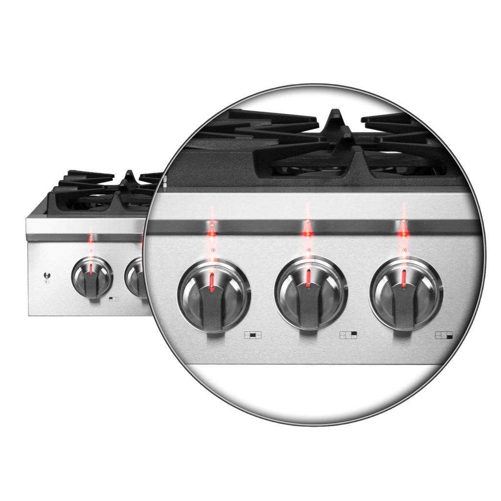 FORNO - Spezia Alta Qualita 30″Pro-Style Gas Rangetop