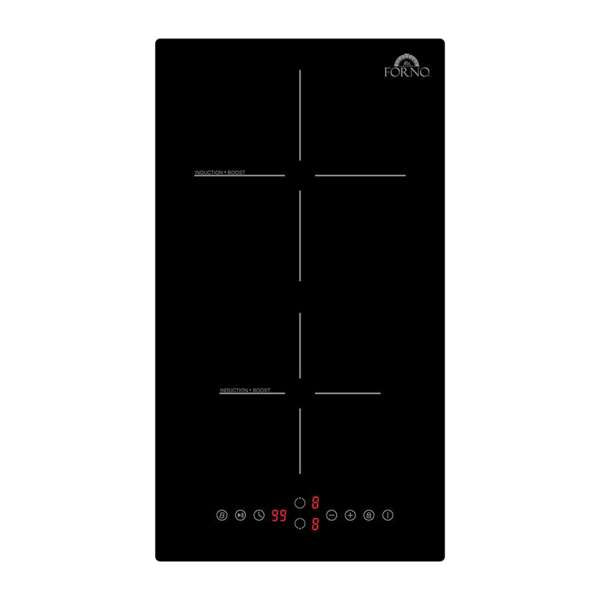 FORNO - Parco 12-Inch Induction Cooktop, 2 Zones, 3600W, Touch Control, 9 Power Levels &amp; Booster Function