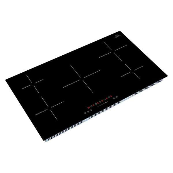 FORNO - Parco 36-Inch Induction Cooktop, 5 Zones, 10200W, Touch Control, 9 Power Levels &amp; Booster Function