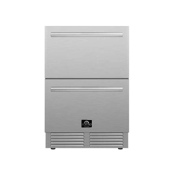 FORNO - Como 24&quot; Indoor Outdoor Drawer Refrigerator, 4.87 cu.ft.
