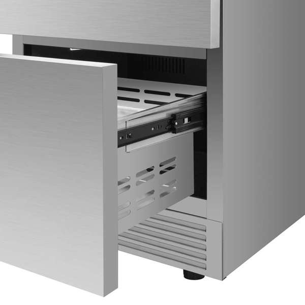 FORNO - Como 24&quot; Indoor Outdoor Drawer Refrigerator, 4.87 cu.ft.