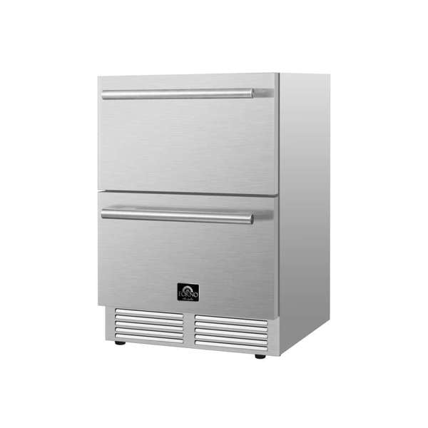 FORNO - Como 24&quot; Indoor Outdoor Drawer Refrigerator, 4.87 cu.ft.