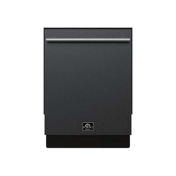 FORNO - Romano Espresso 24&quot; Built-In Black Dishwasher