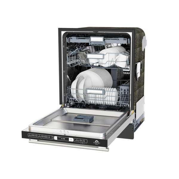 FORNO - Romano 24&quot; Built-In Stainless Steel Dishwasher
