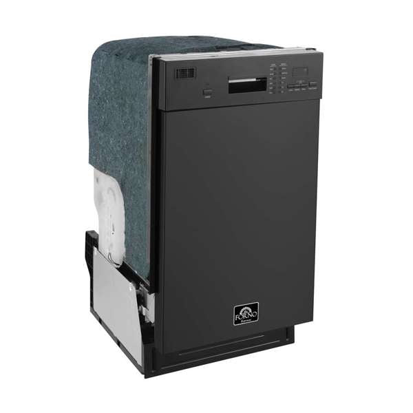FORNO - Polo 18&quot; Dishwasher Black