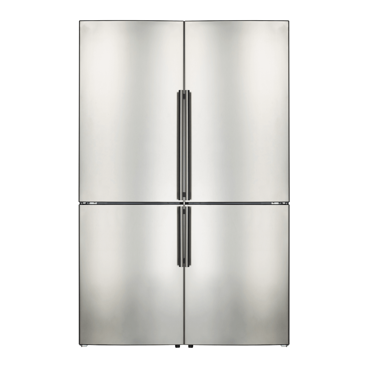 FORNO - Freestanding 48 Inch Side by Side Bottom Mount Freezer Refrigerator with 22.2 Cubic Ft. Total Capacity Combo