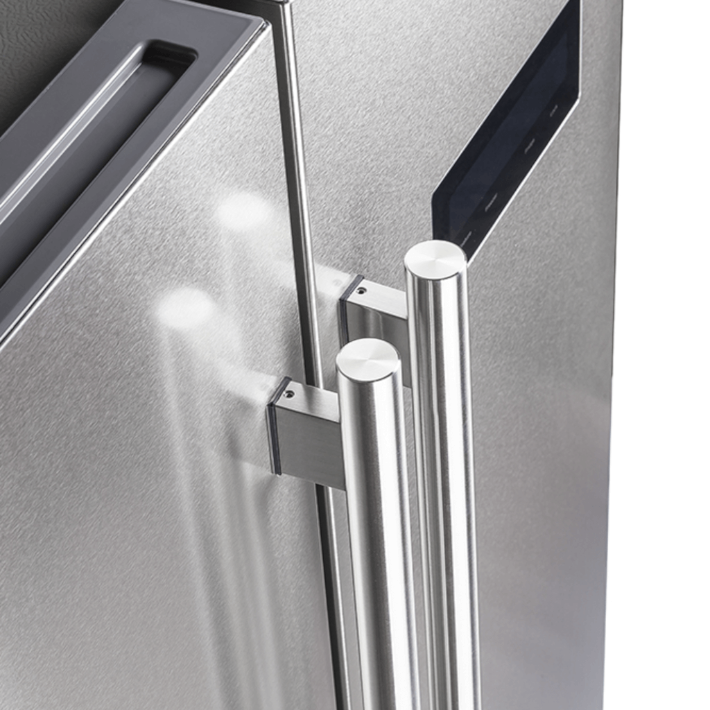 FORNO - Salerno 33″ Side-by-Side 15.6 Cu.Ft. Stainless Steel Refrigerator