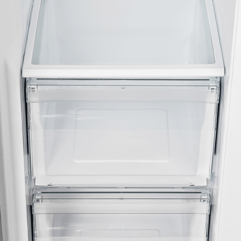 FORNO - Salerno 33″ Side-by-Side 15.6 Cu.Ft. Stainless Steel Refrigerator