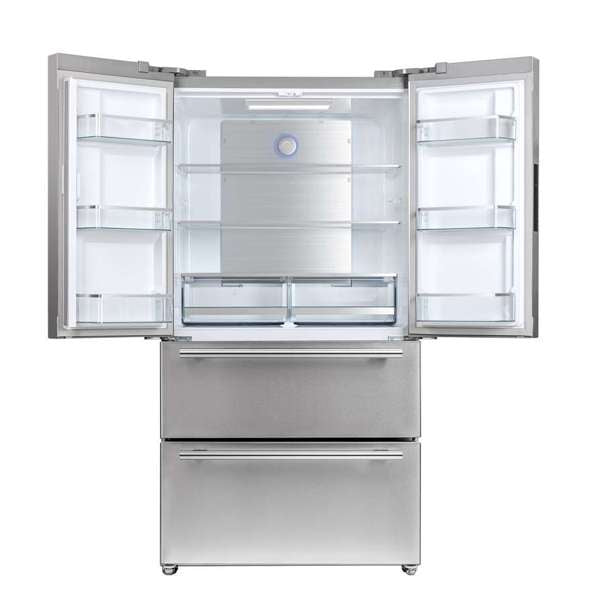 FORNO - Moena 36&quot; French Door 19.2 Cu.Ft. Stainless Steel Refrigerator