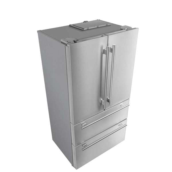 FORNO - Moena 36&quot; French Door 19.2 Cu.Ft. Stainless Steel Refrigerator