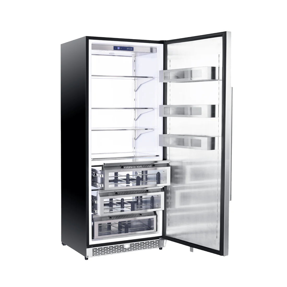 FORNO - Cologne – 30″ Freestanding 18.4 Cu.Ft. Stainless Steel Refrigerator