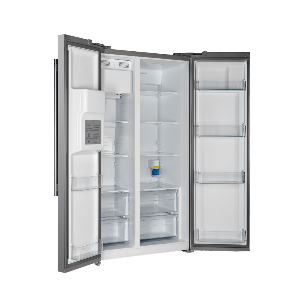 FORNO - Salerno 36″ Side by Side 20 Cu.Ft Stainless Steel Refrigerator with Ice Maker