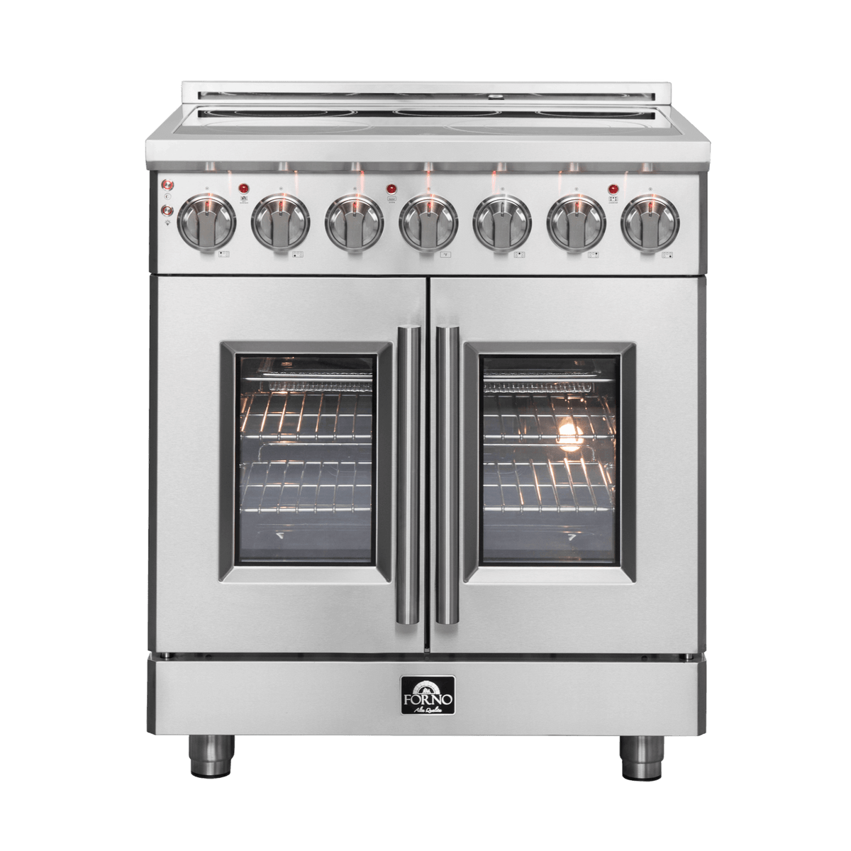 FORNO - Massimo 30&quot; Freestanding French Door Electric Range