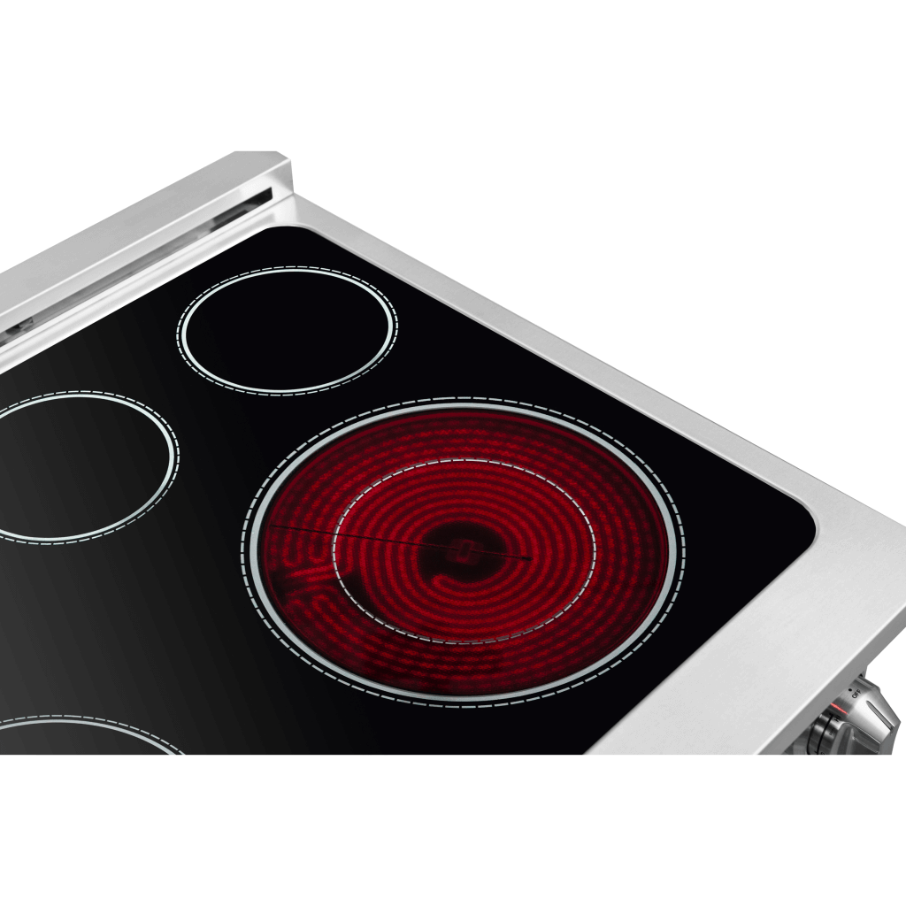 FORNO - Massimo 30&quot; Freestanding French Door Electric Range