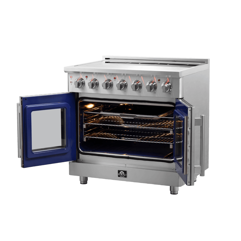 FORNO - Massimo 36&quot; Freestanding French Door Electric Range