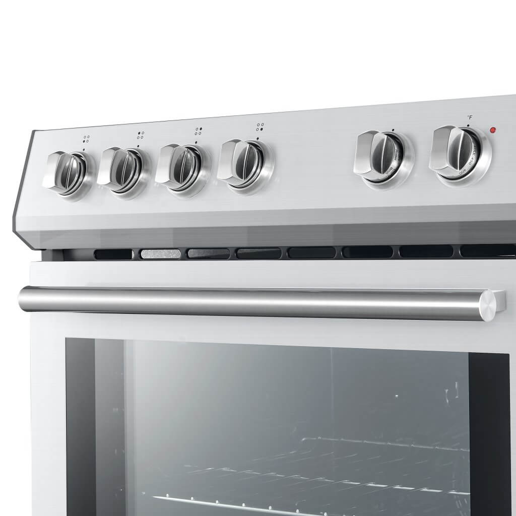FORNO - Leonardo Espresso 30&quot; Electric Range Stainless-Steel
