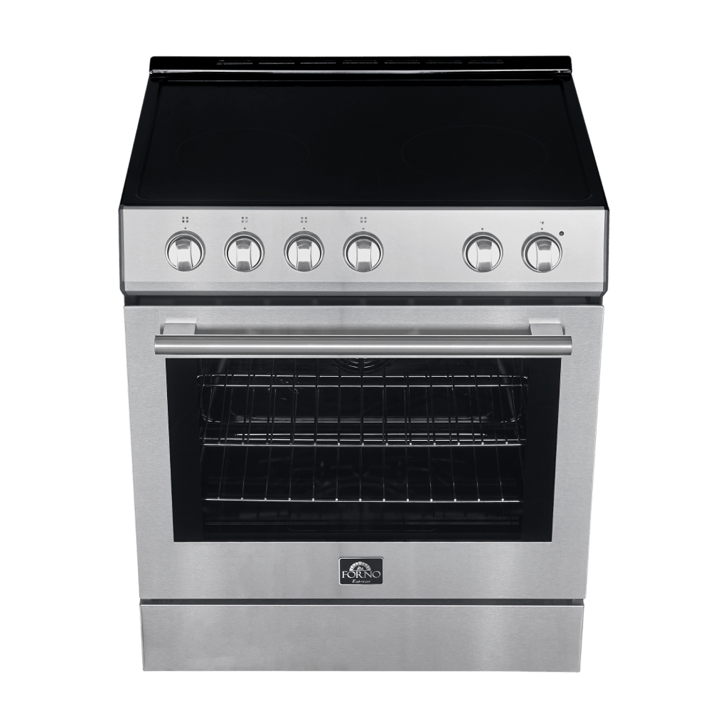 FORNO - Leonardo Espresso 30&quot; Electric Range Stainless-Steel