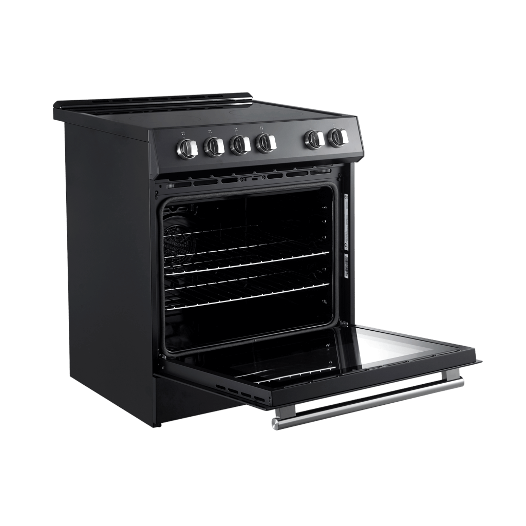 FORNO - Leonardo Espresso 30″ Electric Range Black