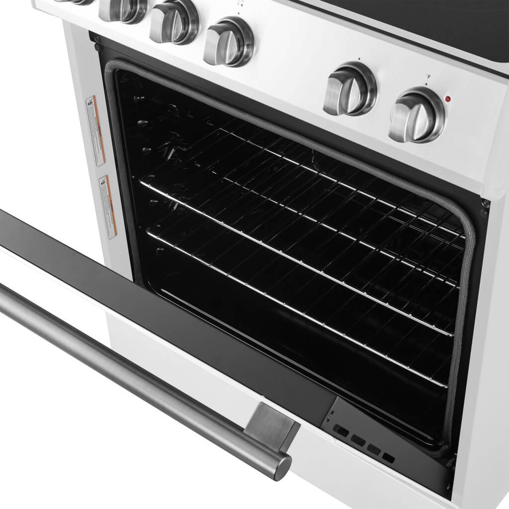 FORNO - Leonardo Espresso 30″ Electric Range White