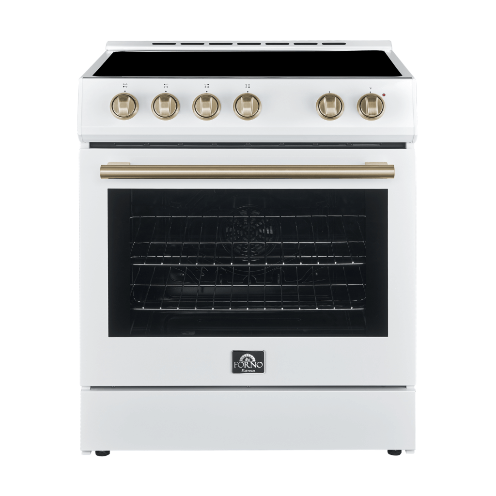 FORNO - Leonardo Espresso 30″ Electric Range White