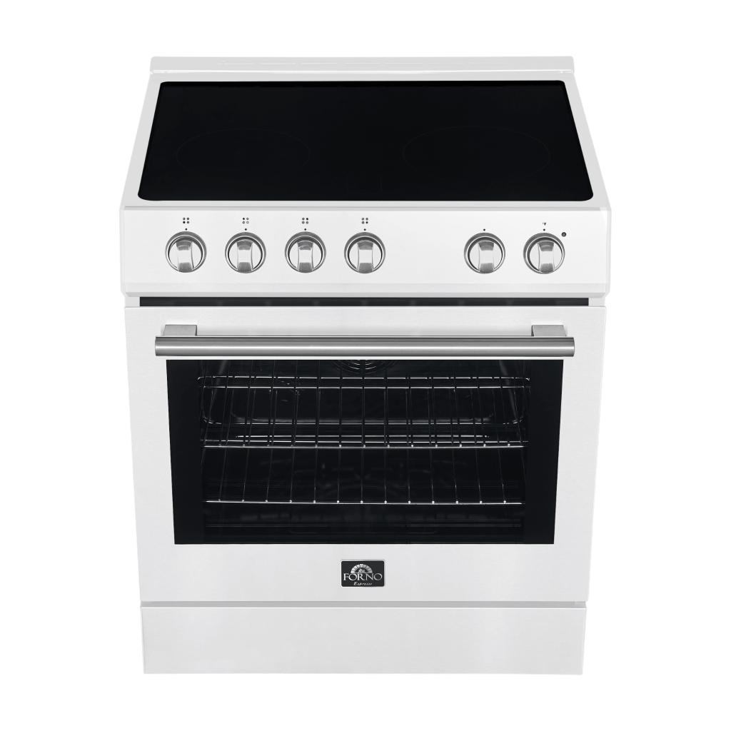FORNO - Leonardo Espresso 30″ Electric Range White