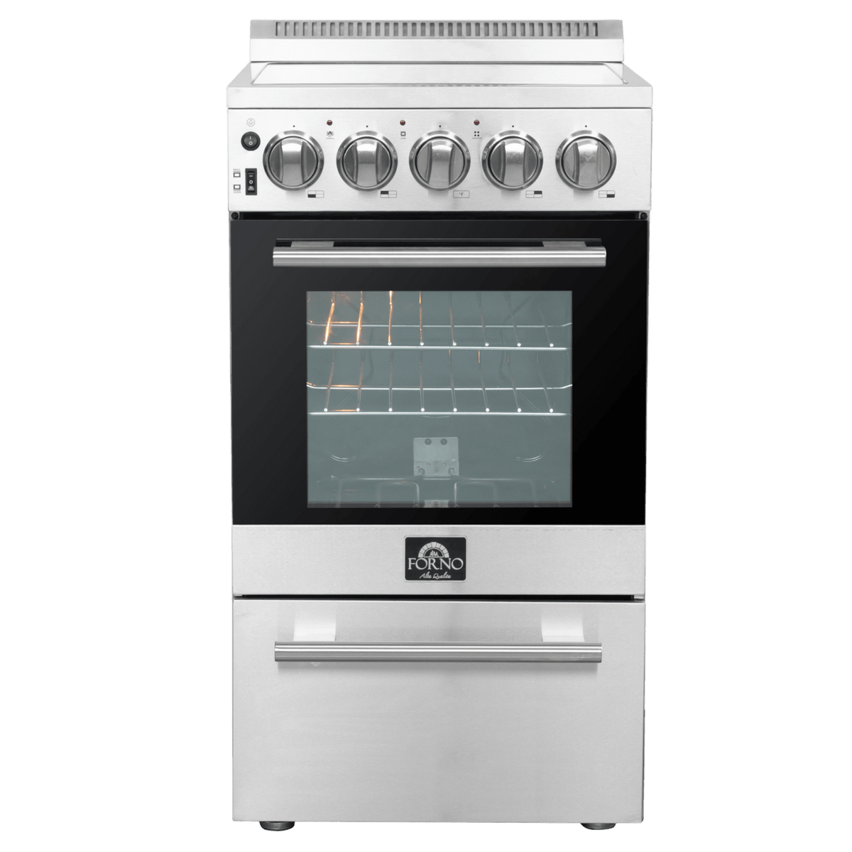 FORNO - Pallerano 20&quot; Freestanding Electric Range