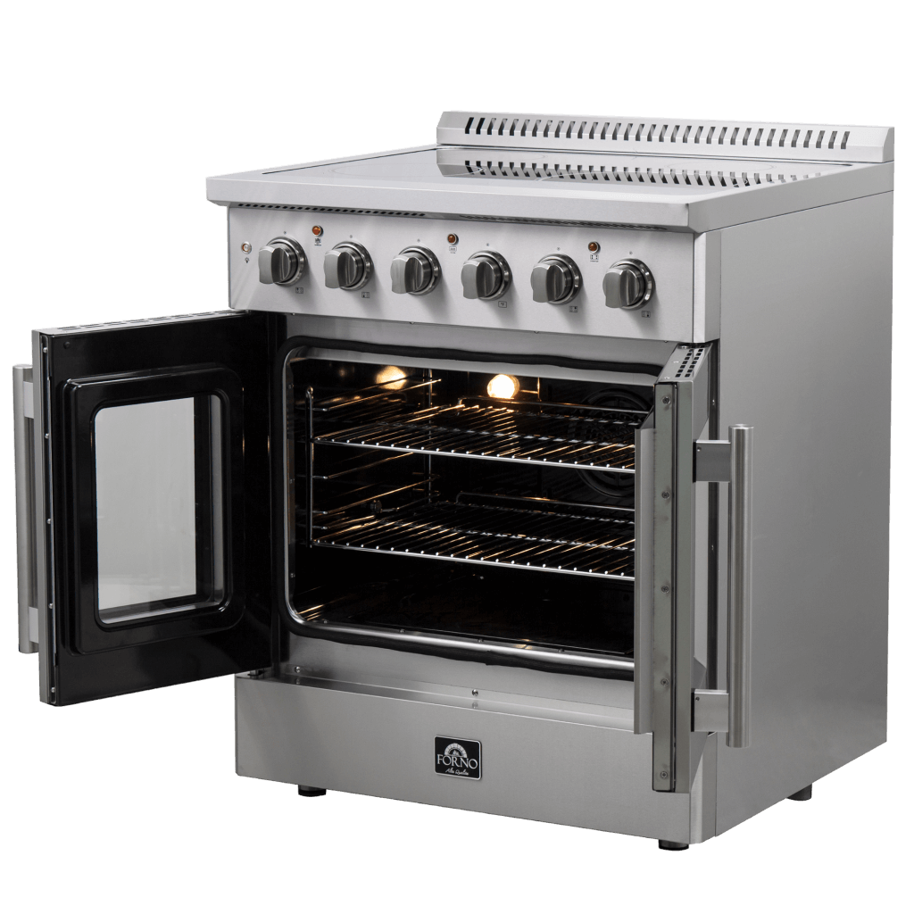 FORNO - Galiano 30″ Freestanding French Door Electric Range