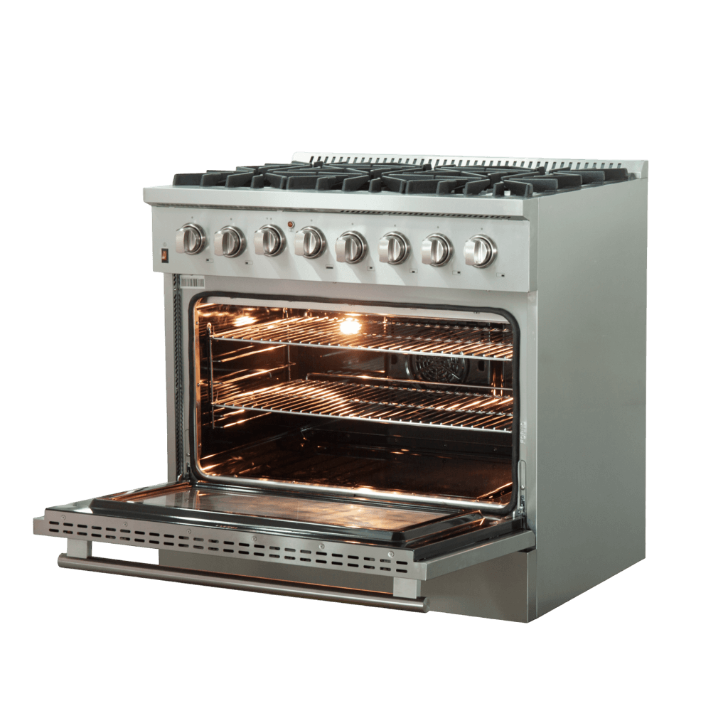 FORNO - Galiano 36″ Freestanding Dual Fuel Range