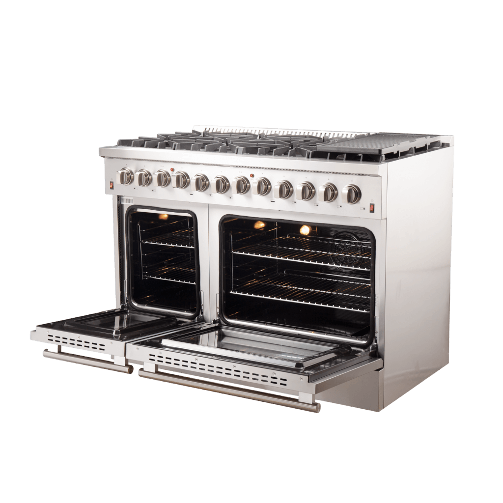 FORNO - Galiano 48″ Freestanding Dual Fuel Range