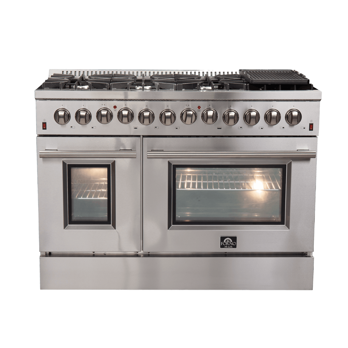 FORNO - Galiano 48″ Freestanding Dual Fuel Range