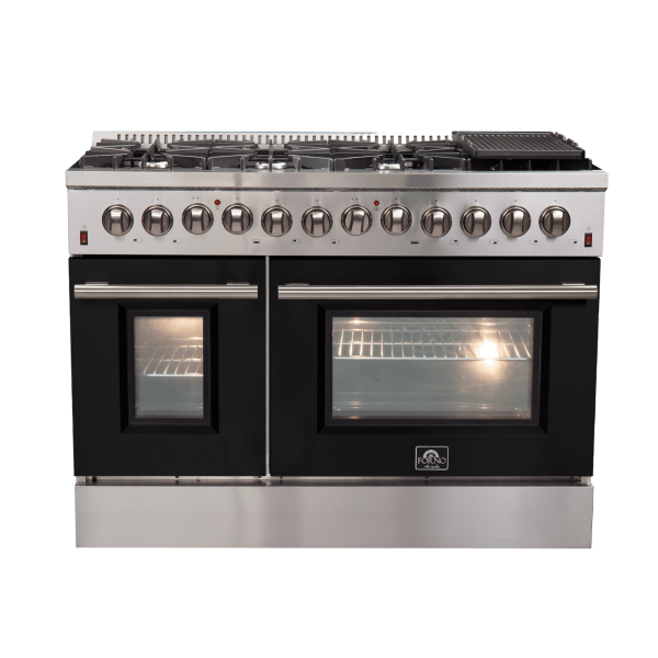 FORNO - Galiano 48″ Freestanding Dual Fuel Range