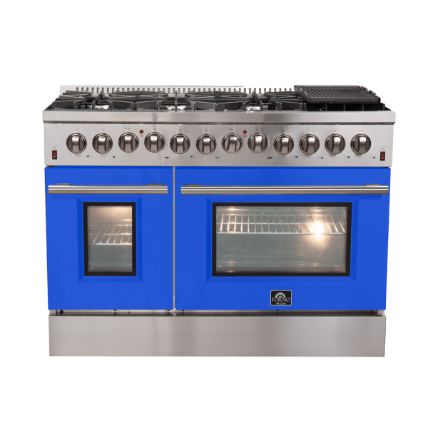 FORNO - Galiano 48″ Freestanding Dual Fuel Range