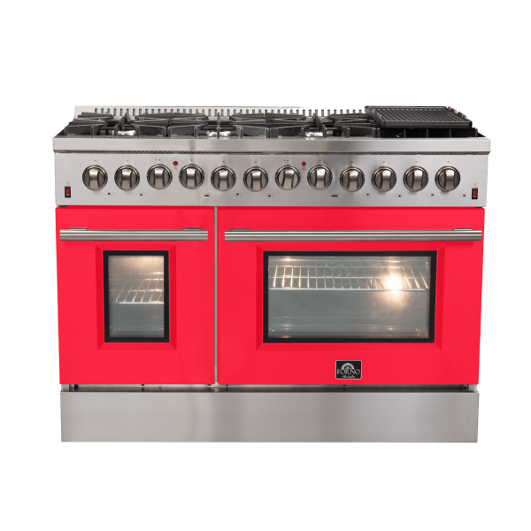 FORNO - Galiano 48″ Freestanding Dual Fuel Range