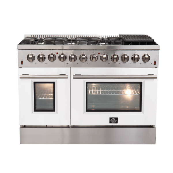 FORNO - Galiano 48″ Freestanding Dual Fuel Range