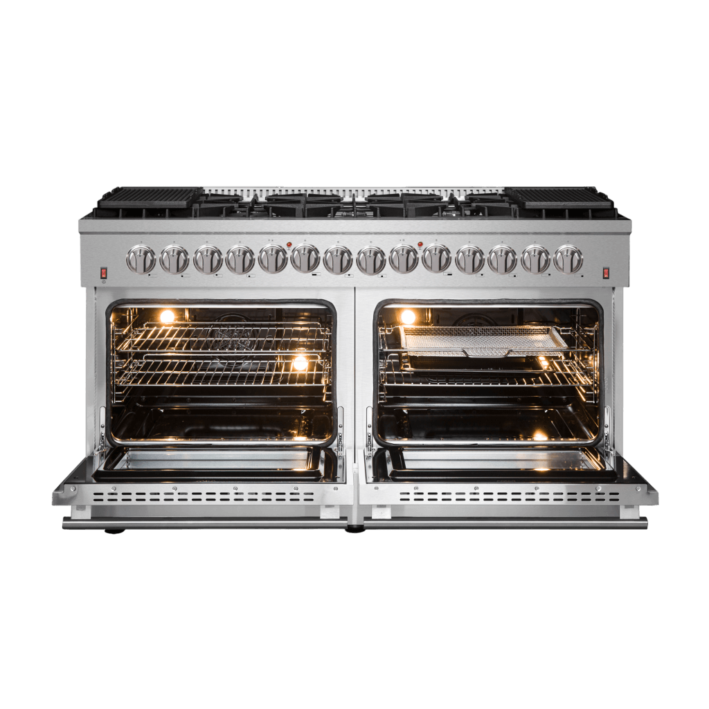 FORNO - Galiano 60″ Freestanding Dual Fuel Range
