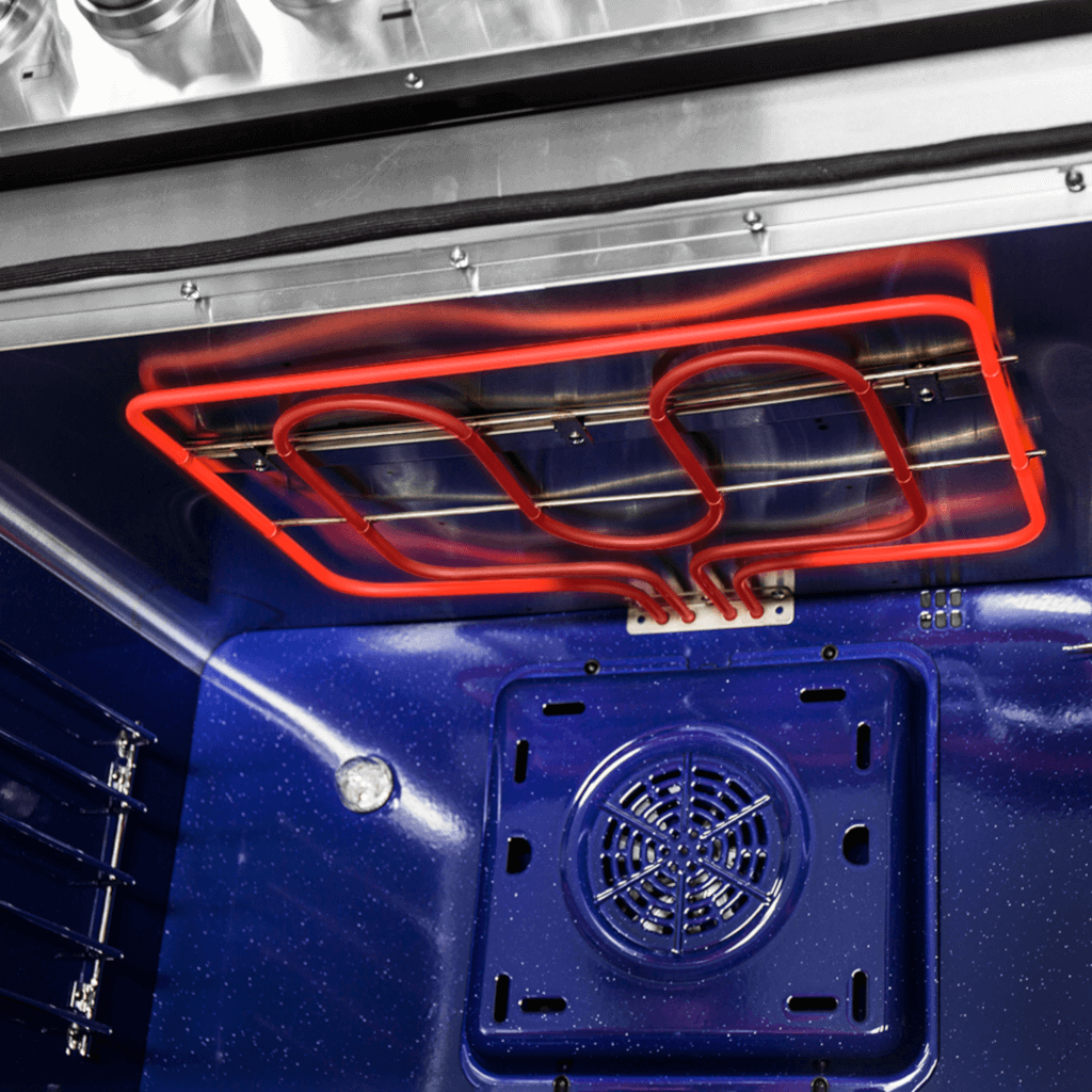 FORNO - Capriasca Titanium Professional 30&quot; Freestanding Dual Fuel Range